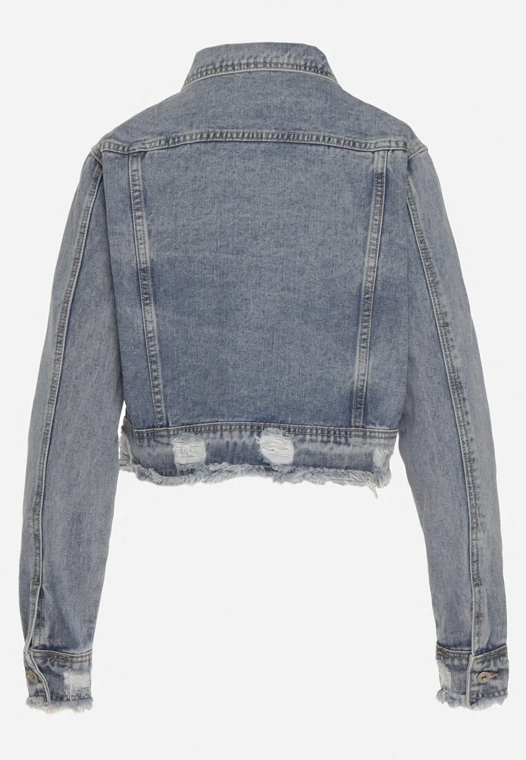 Veste en jean zippée - Image 7